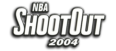 NBA Shootout 2004 title screen for Playstation 2